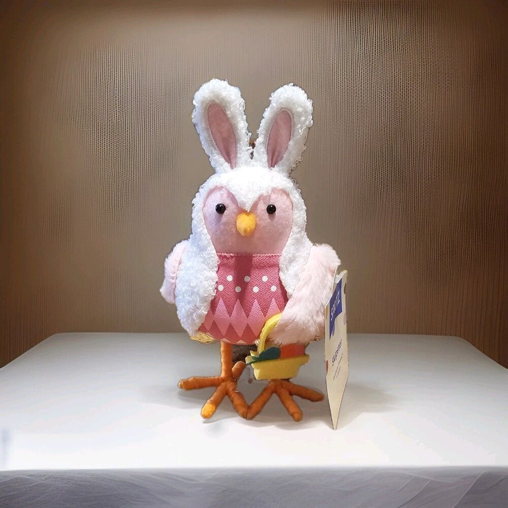 Target 2026 Spritz Spring Easter Featherly Friends Fabric Bird NWT ~ Skipster